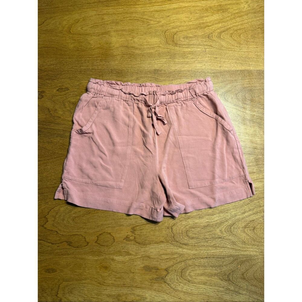 Melrose and Market Women's Utility Pocket Drawstring Shorts Mauve Size Small